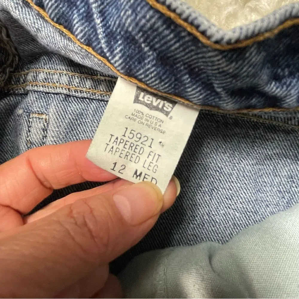 Vintage Levi’s orange label 15921